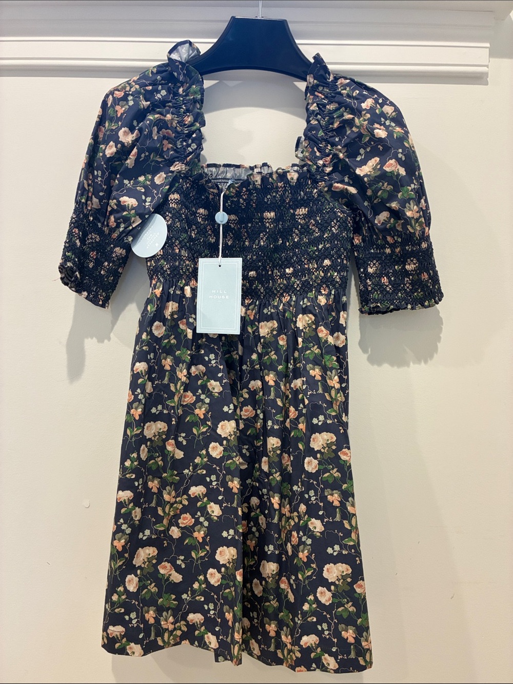 Hill House Floral  Puff-Sleeve Nap Dress - Lila Dress